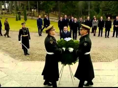 ირაკლი ღარიბაშვილმა ლიტვაში დაღუპულ მებრძოლთა მემორიალი გვირგვინით შეამკო