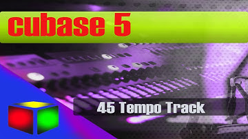 45 Cubase 5 video tutorial ( Tempo Track )