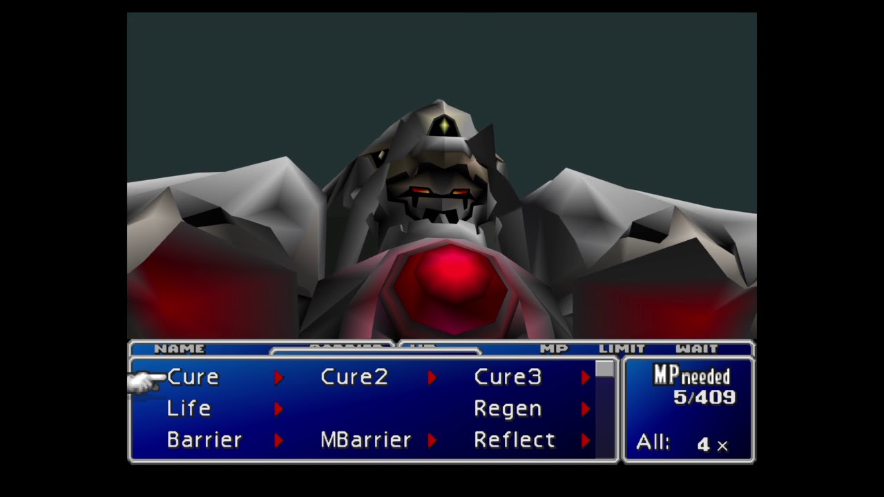 FFVII - Fight With Diamond Weapon