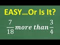 Understanding Basic Math Problems and Fractions