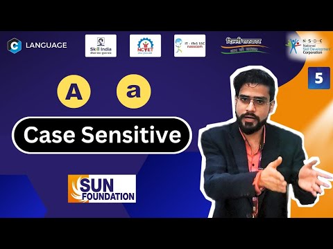 Is the C language case-sensitive? | What do you mean by Case Sensitive in C Language Full Course #5