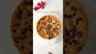 Der LECKERSTE Dubai Chocolate Cookie Cake 🍪💚 #cookie #cake #dubaichocolate