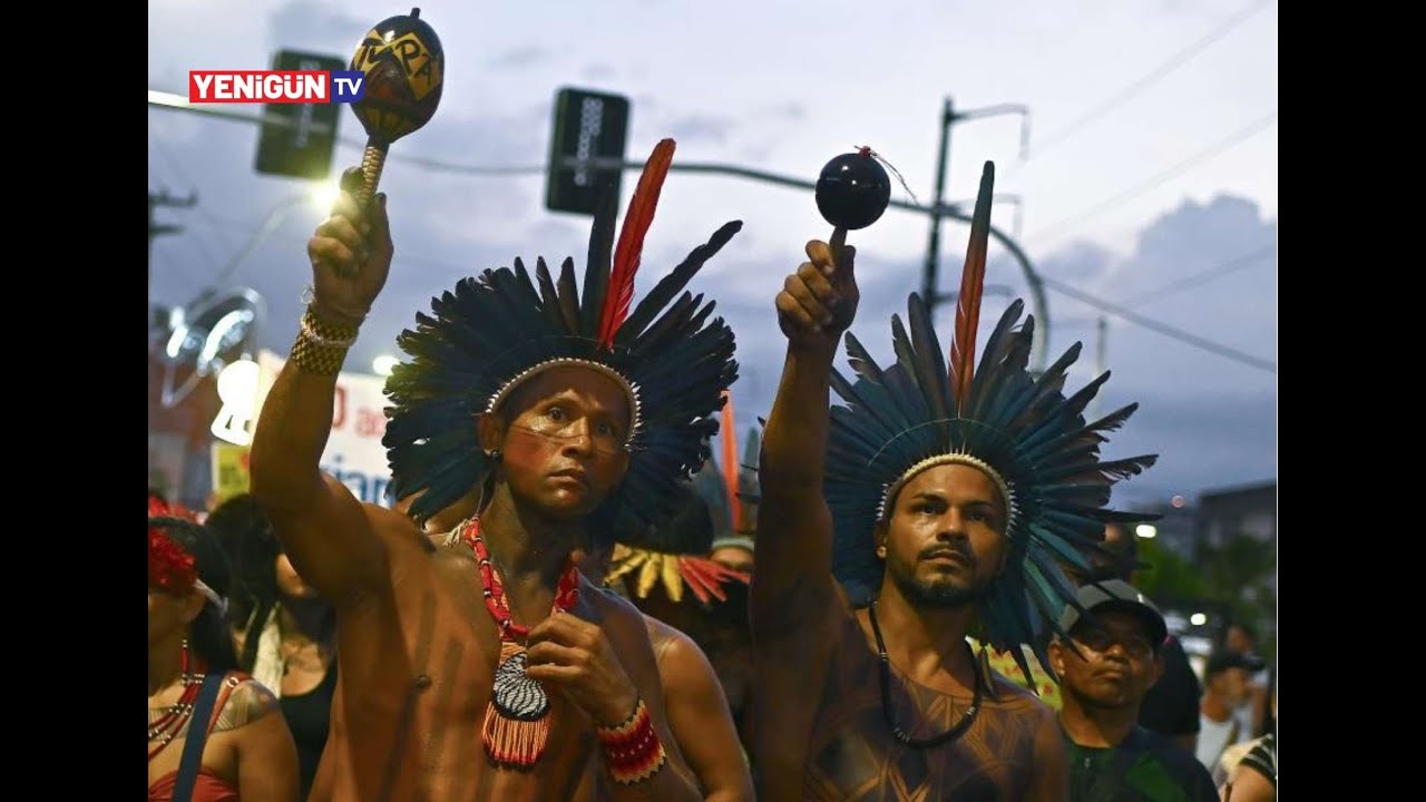 Brezilya’daki COP30 Zirvesi’nde yerliler ile güvenlik arasında çatışma