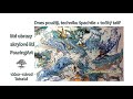 #147/ LITÁ TECHNIKA, akrylové lití, DNES TESTOVACÍ OBRAZ pomocí špachtle + otočného talíře