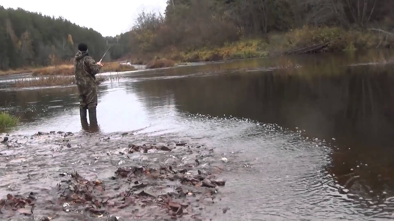 Водопад рыбалка видное русфишинг