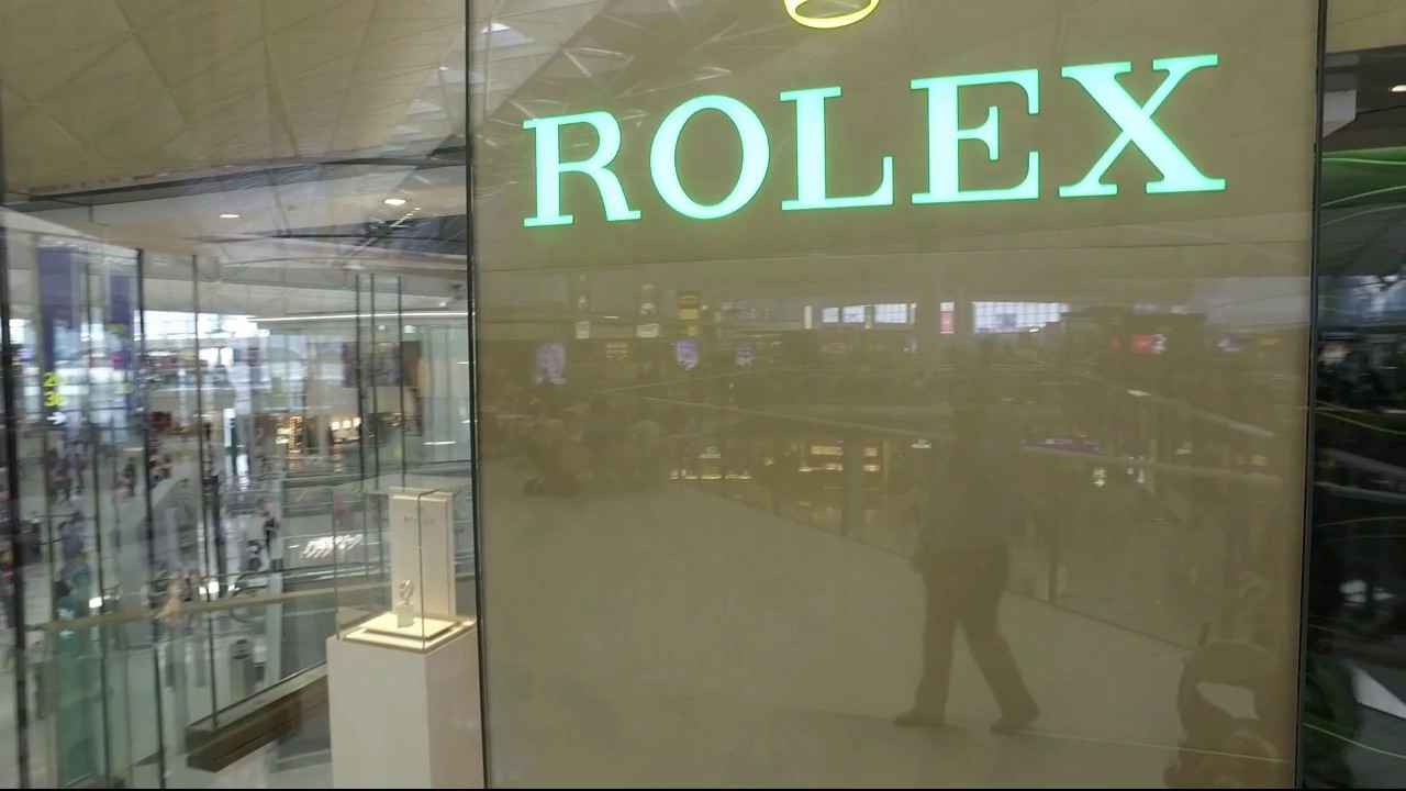 buying rolex at airport