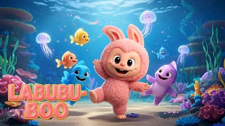 Labubu Song - I'm Labubu!  You Can Hug Me!  Cute Underwater Dance Party (Official Kids Music Video)