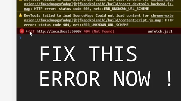 Fix NextJS 404 GET Error on unfetch.js:1 | Talkin' Tech Stuff