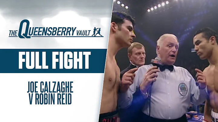 JOE CALZAGHE v ROBIN REID (Full Fight) | WBO WORLD...