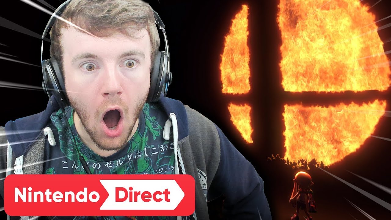SMASH IS COMING TO SWITCH?! (NINTENDO DIRECT LIVE REACTION 03/08/2018)