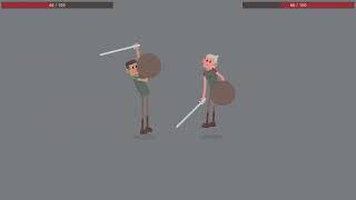 2D Ragdoll Melee Prototype