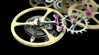 intro. about gear train of wristwatch