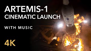 Artemis-1 Launch Cinematic 4K (with Music)