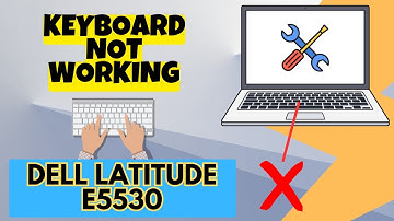 Dell Latitude e5530 keyboard not working ✅ 2023