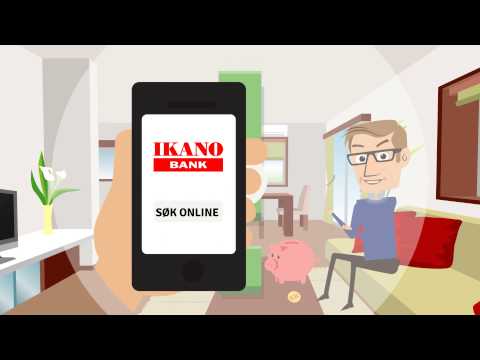 Animasjonsvideo for Ikano Bank