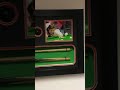 SNOOKER MEMORABILIA 3D DISPLAY BOX FRAME, FOR ALL IN ONE SNOOKER CUE, BALLS, CHALK, SIGNED PHOTO