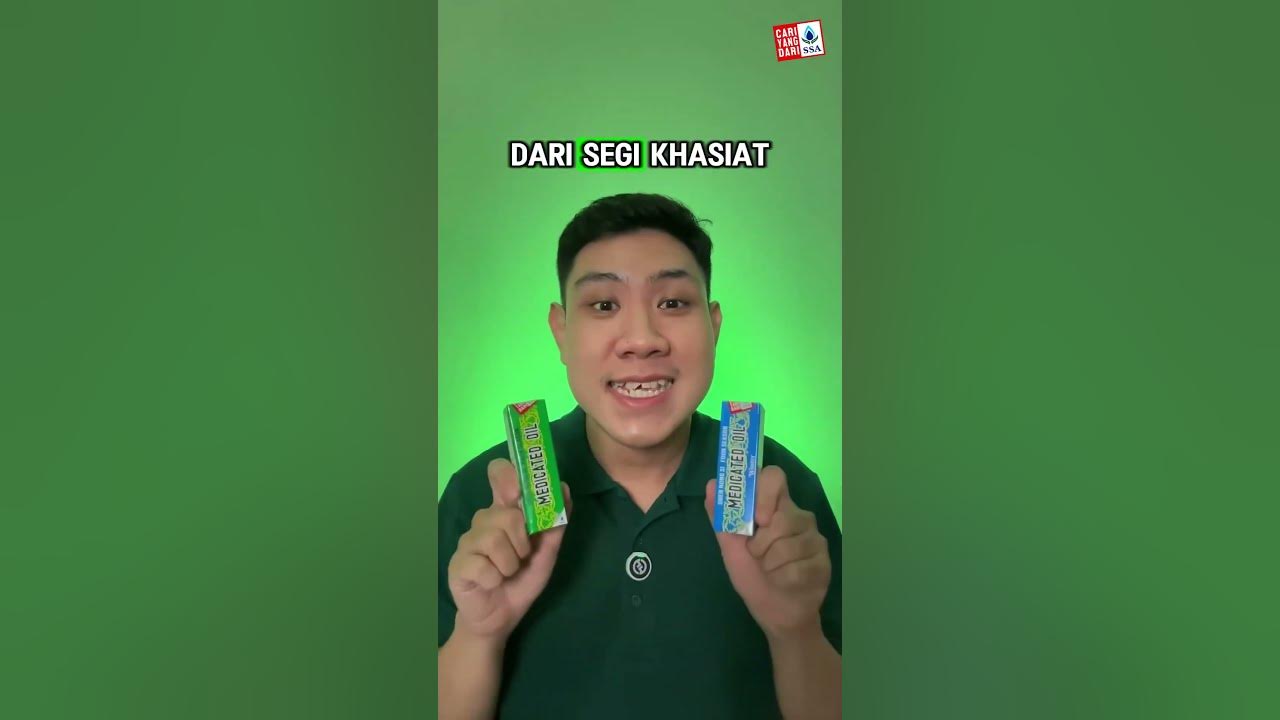 Penasaran sama bedanya minyak angin Four Season Medicated Oil yang hijau dan yang biru ini?