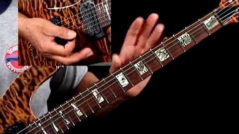 Guitar Lessons - CAGED Dominant - G7 Form - Arpeggio Patterns