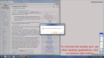 Sony Projector IPU-1 Tutorial 06 : Screen Capture, Delete Annotations, Minimize