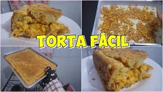 TORTA DE FRANGO DE LIQUIDIFICADOR FÁCIL E RÁPIDA