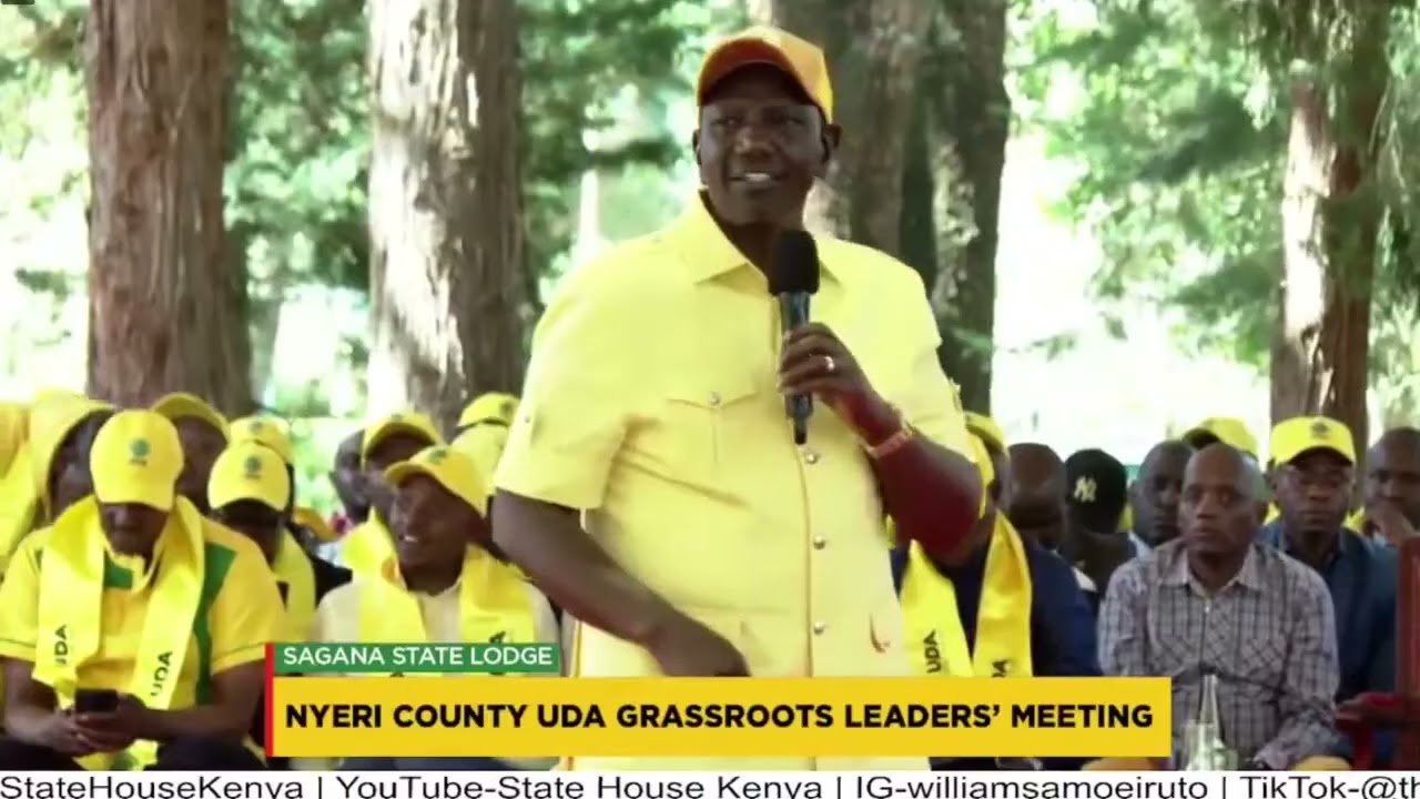 MLINIPA URAIS, SASA NIMEKUJA NA REPORT CARD. PRESIDENT RUTO POURS HIS ACHIEVEMENT IN NYERI