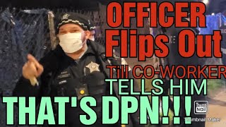 MUST SEE- COP PUT IN CHECK FOR TALKING TO MEDIA LIKE THAT BY COP