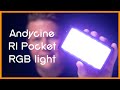 Andycine R1 Pocket RGB Light Review and demonstration!