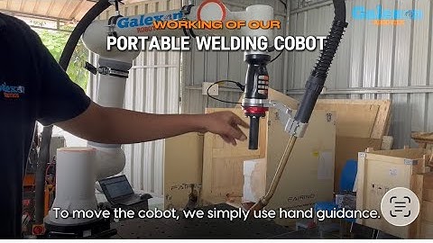 Fairino Portable Cobot Welding with program free   Force sensor #galexonrobotics #fairino #video 