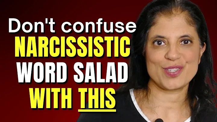 Don't confuse narcissistic word salad with THIS