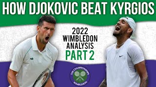 How Novak Djokovic beat Nick Kyrgios at Wimbledon 2022 | Checkmate