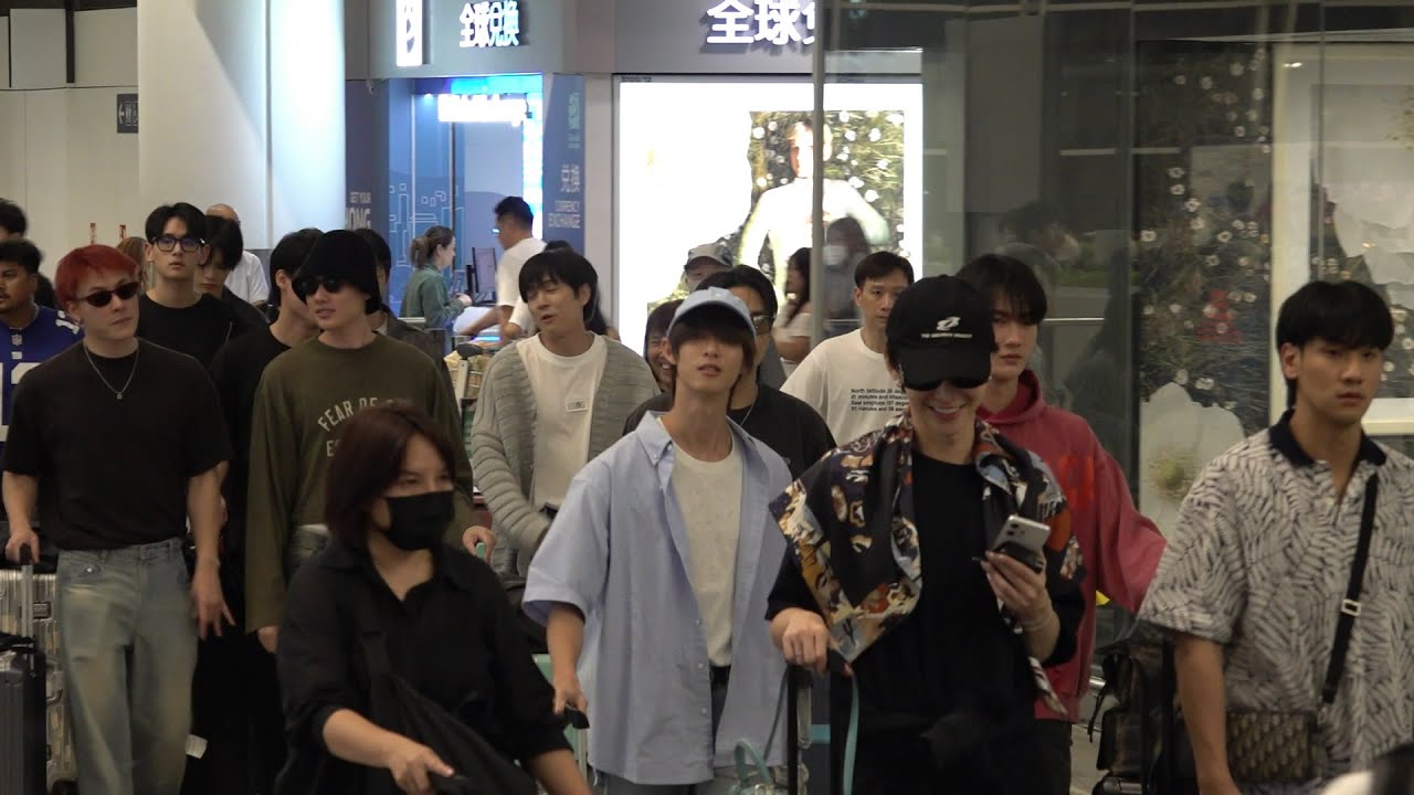 PIT BABE The Series 2｜極速戀人2 (พิษเบ๊บ2) Hong Kong Airport Arrival 20250802 (Bangkok→Hong Kong)