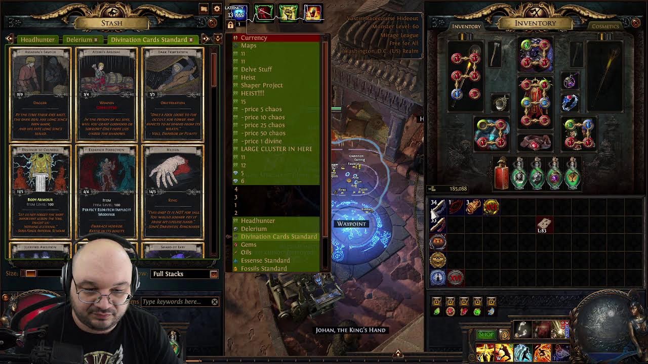 [Drops] Slayer Holy Hammer - Farming For Upgrades - Chilling , Chatting, Coffee