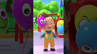 Doodi Doodi Dum Dum Colorful Balloon Pop Song For Kids