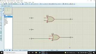 4 2 ENCODER CIRCUIT   USING SUB CIRCUIT MODE