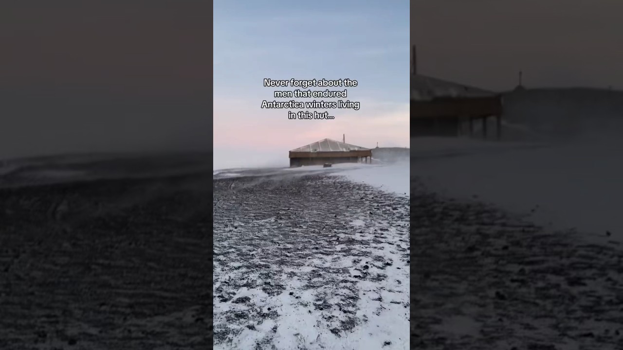 The second oldest building in Antarctica. Scott’s Discovery Hut from 1902.