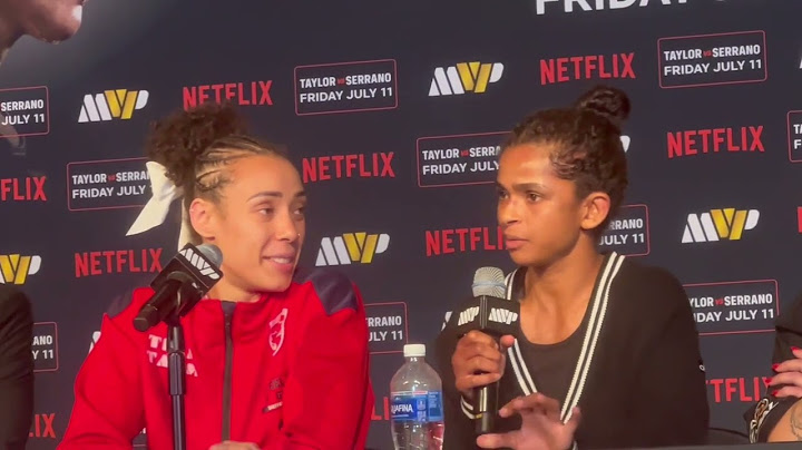 Katie Taylor - Amanda Serrano 3 Post Fight Press Conference