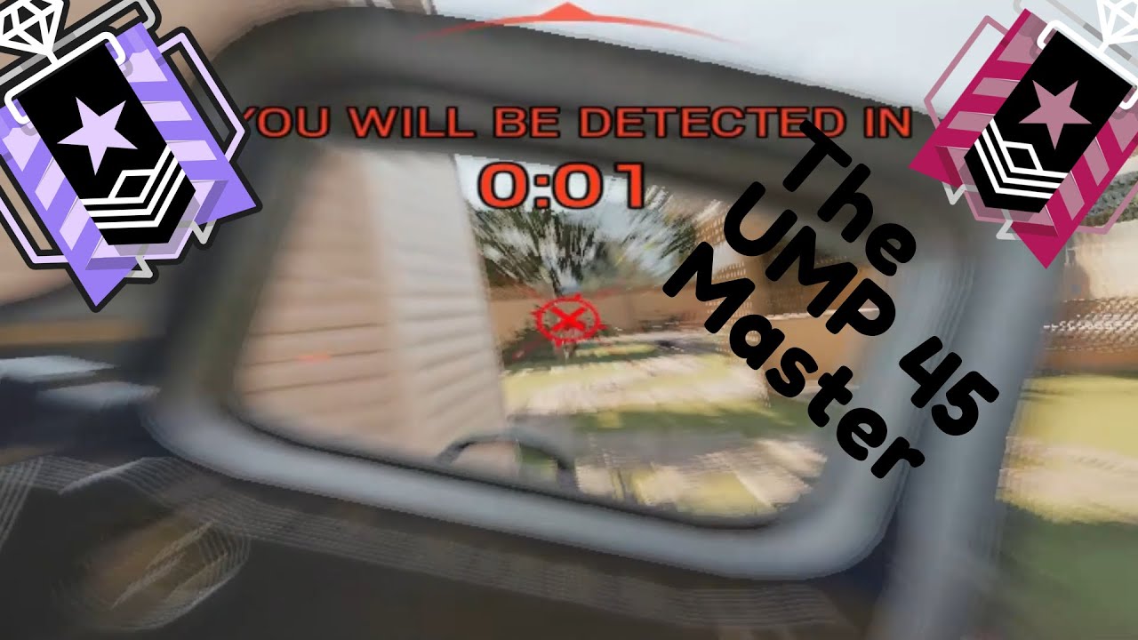 The UMP 45 MASTER [Rainbow Six SIEGE] Best of tAcE0 13 - YouTube