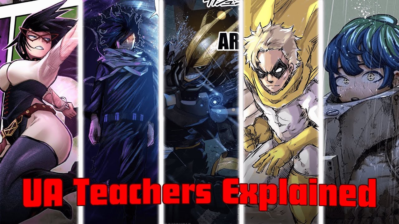 Every U.A Teacher’s Quirk and Power in My Hero Academia Explained in 16 Minutes