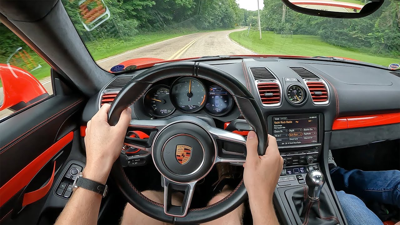 VIDEO: 2016 Porsche Cayman GT4 - POV Test Drive (Binaural Audio), image size:1280x720