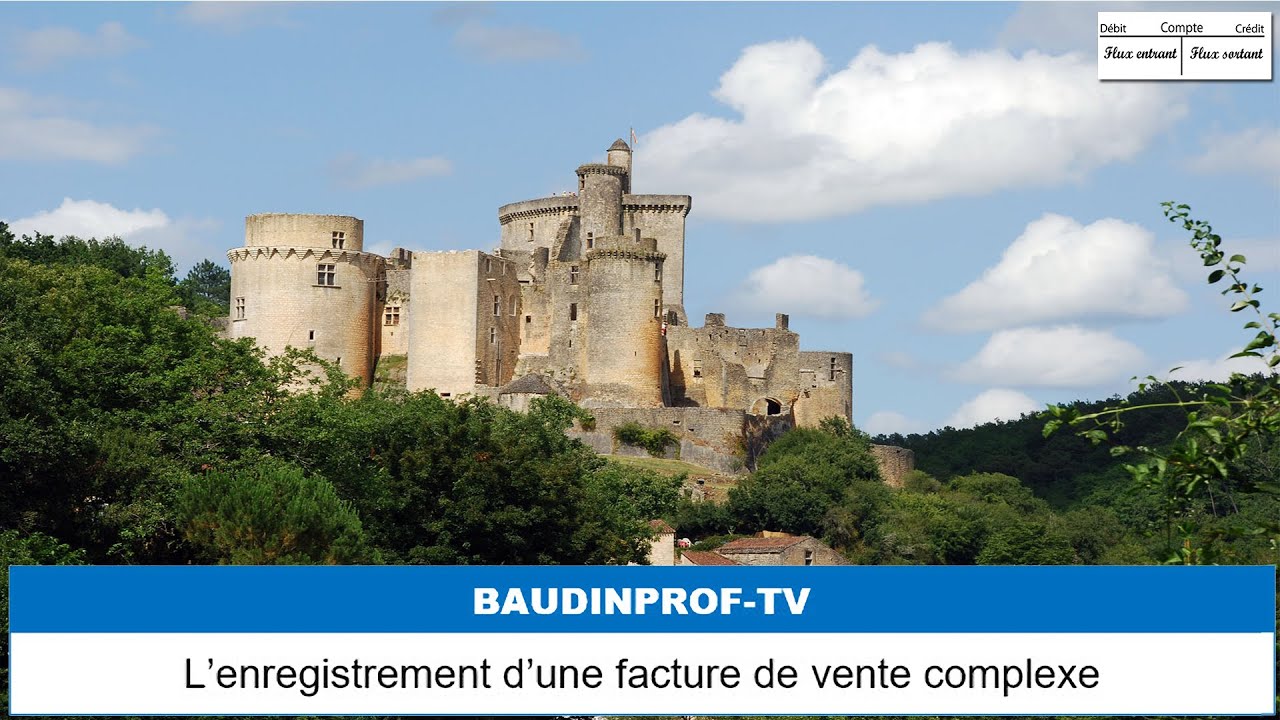 Enregistrement d'une facture de vente complexe