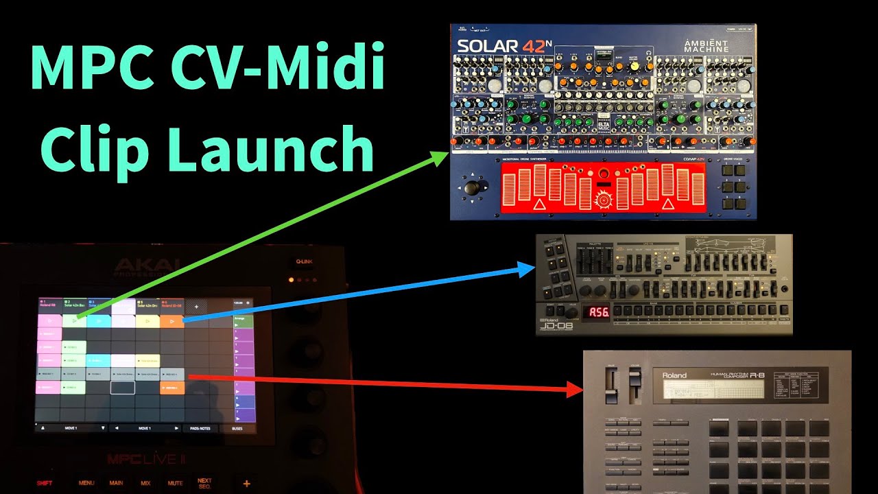 MPC Live External Clip Launch - Solar 42N - MPC Pro Pack - YouTube
