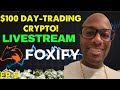 How To Make $100 A Day Trading Crypto!! With Foxify!! #trading #perps #foxify #btc #eth