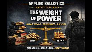 Applied Ballistics — Context Over Myth | Episode 6: Ammunition Weight — The Burden of Carry