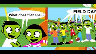 Pbs Kids Comic - Field Day With Music