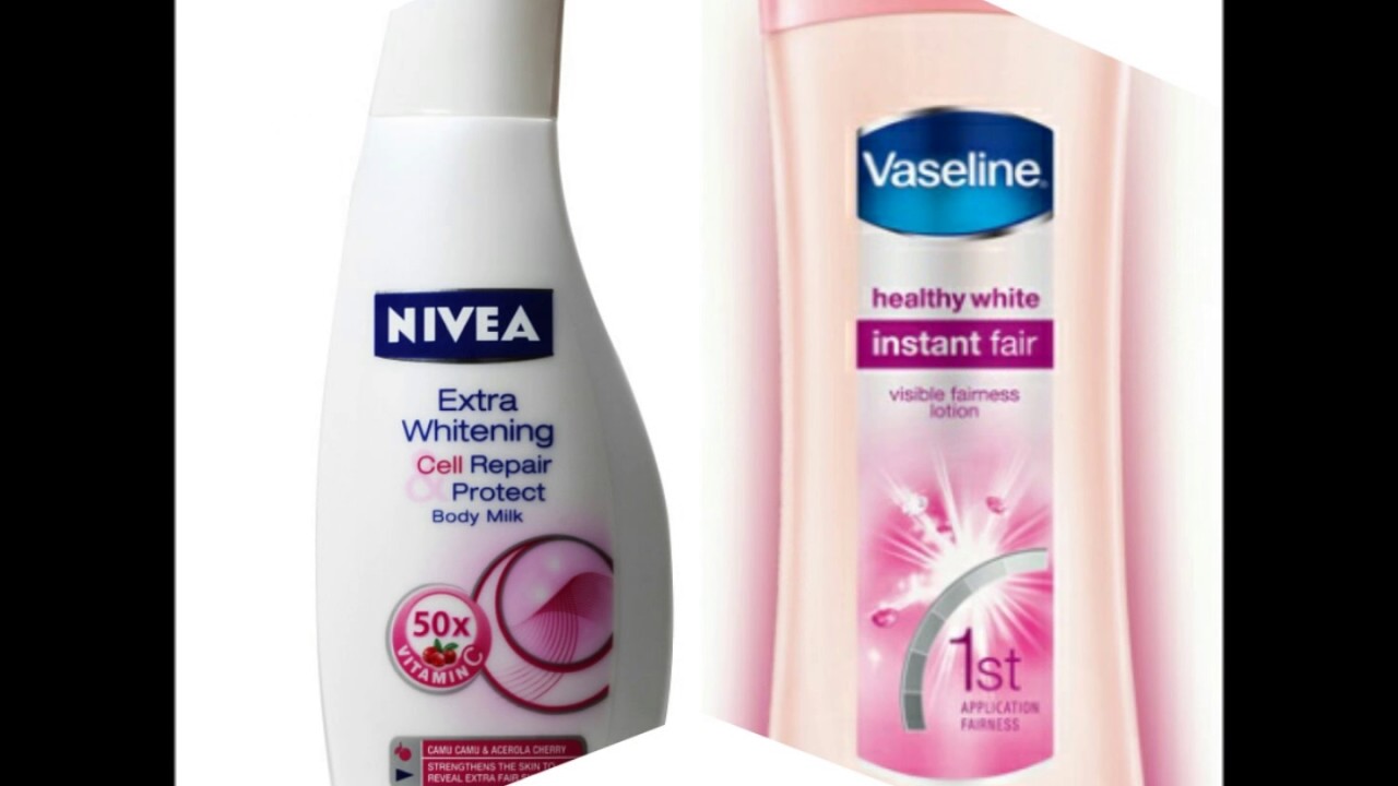 nivea vaseline lotion