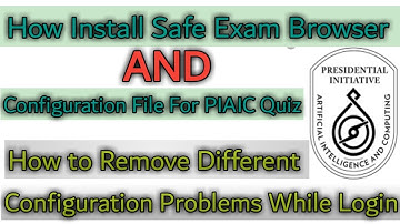 PIAIC online quiz procedure and how to solve different configuration problems |UK Technophile