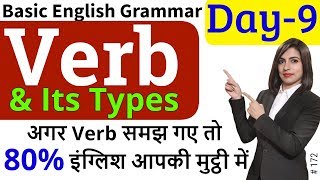 Types of Verb | Main Verb, Helping Verb, Auxiliary Verb, क्रिया Verbs