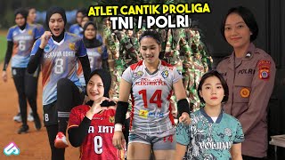 PRAJURIT CANTIK GARANG DI LAPANGAN! 10 Srikandi Atlet Voli Indonesia Berstatus Anggota TNI/POLRI
