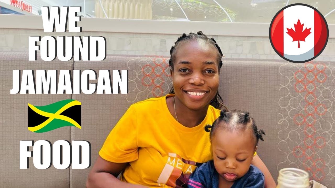 TRYING JAMAICAN FOOD IN EDMONTON ALBERTA. YouTube