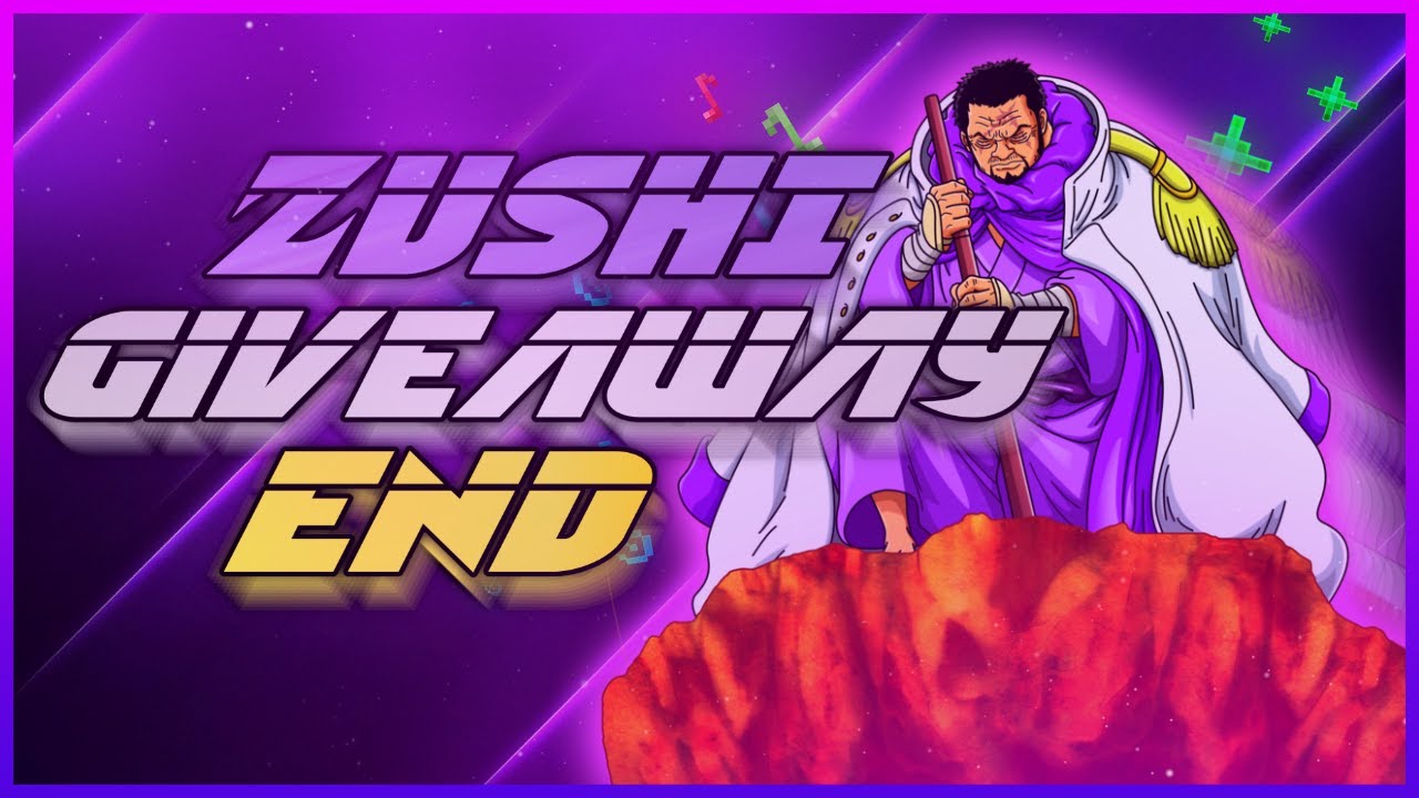 Zushi giveaway winner GPO Grand Piece Online YouTube